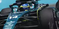 Fernando Alonso im Aston Martin AMR24 beim Formel-1-Training in Miami