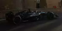 George Russell (Mercedes W15) beim Formel-1-Rennen in Baku 2024
