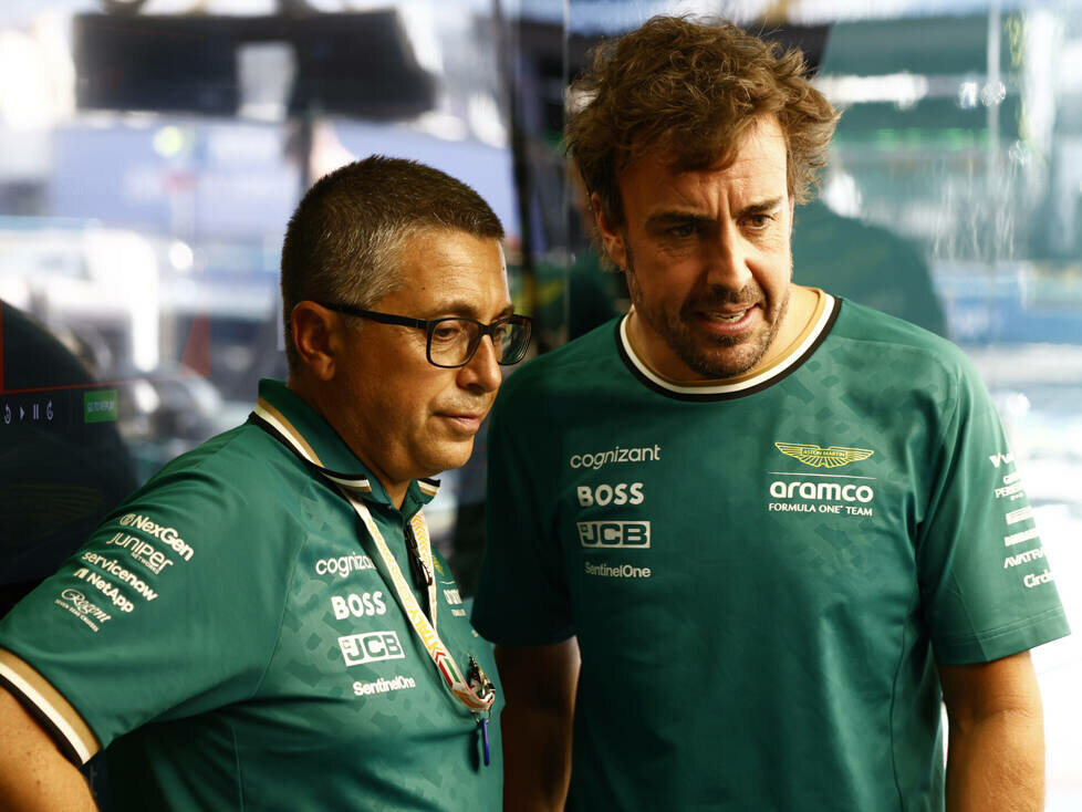 Luca Furbatto und Fernando Alonso
