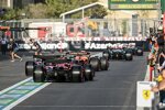 Oscar Piastri (McLaren), Charles Leclerc (Ferrari) und Carlos Sainz (Ferrari) 