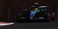 Lewis Hamilton (Mercedes) beim Formel-1-Rennen in Baku 2024