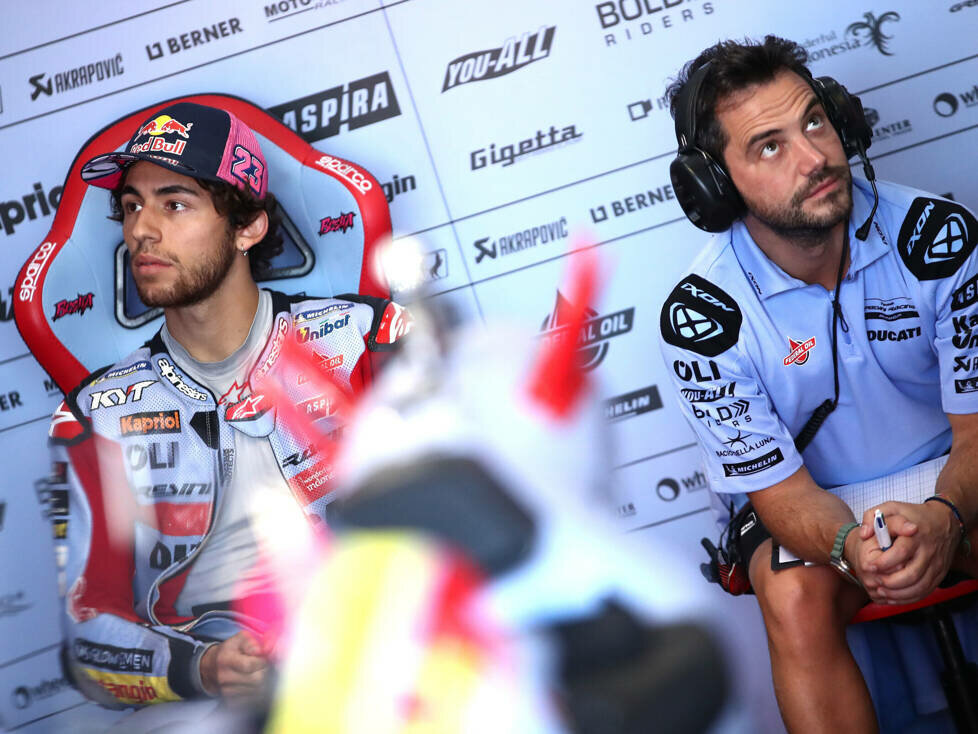 Enea Bastianini, Alberto Giribuola