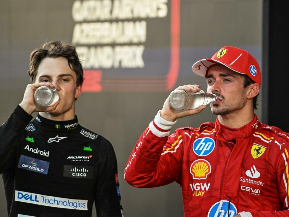 Oscar Piastri, Charles Leclerc