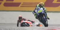 Bild zum Inhalt: Valentino Rossi: "Noch nie war ein Fahrer so schmutzig wie Marc Marquez"