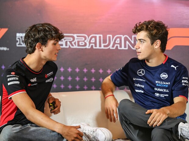 Plötzlich in der Formel 1: Oliver Bearman und Franco Colapinto Plötzlich in der Formel 1: Oliver Bearman und Franco Colapinto