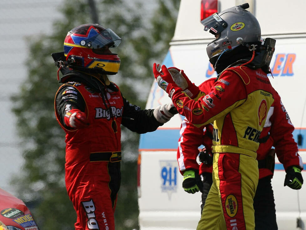 Watkins Glen 2007: Zoff zwischen Juan Pablo Montoya und Kevin Harvick nach Kollision