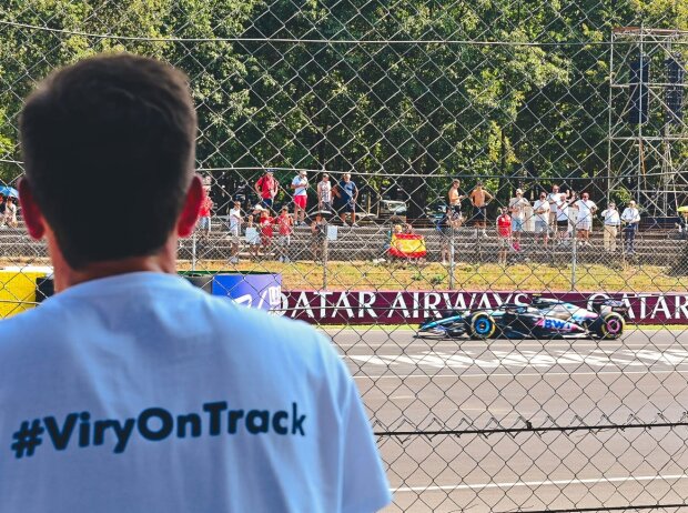 Die Renault-Mitarbeiter protestierten in Monza für ihre Zukunft Die Renault-Mitarbeiter protestierten in Monza für ihre Zukunft
