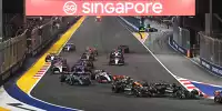 George Russell, Lewis Hamilton, Lando Norris, Kevin Magnussen