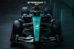 Mercedes W15 mit Petronas-Sonderdesign für Singapur 2024