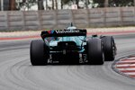 Felipe Drugovich (Aston Martin) testet die neuen Formel-1-Reifen für 2026