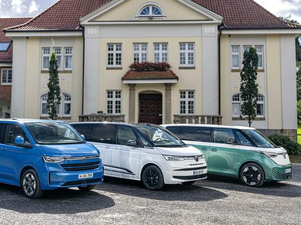 VW Transporter (2024) und VW Caravelle (2024)