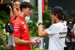Andrea Kimi Antonelli (Mercedes) und Oliver Bearman (Ferrari)