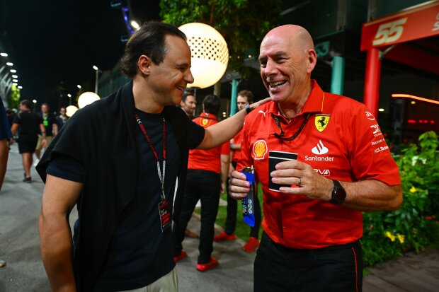 Jock Clear Felipe Massa Ferrari Ferrari F1 ~Jock Clear und Felipe Massa ~ Jock Clear Felipe Massa Ferrari Ferrari F1 ~Jock Clear und Felipe Massa ~