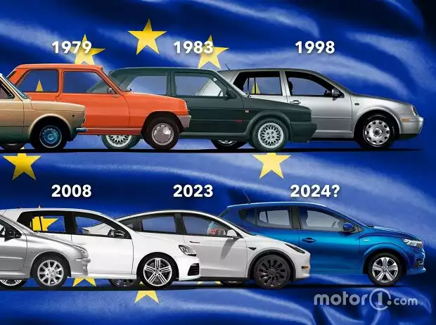 Titel-Bild zur News: Die meistverkauften Autos in Europa (1973-2024)