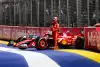 Bild zum Inhalt: "Fahrfehler": So erklärt Carlos Sainz seinen Unfall beim Singapur-Qualifying