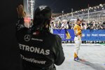 Lewis Hamilton (Mercedes) und Lando Norris (McLaren) 