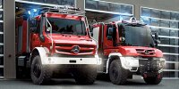 Mercedes-Benz Special Trucks mit Unimog und Atego auf FIREmobil 2024
