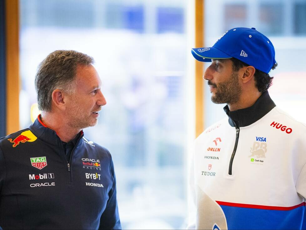 Christian Horner, Daniel Ricciardo