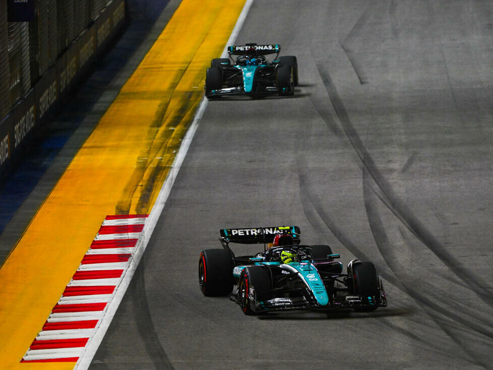 Lewis Hamilton, George Russell