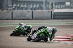 Alex Lowes und Axel Bassani 
