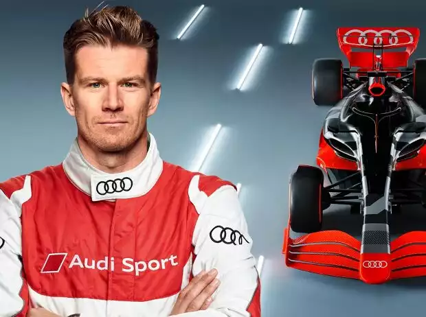Nico Hülkenberg im Audi-Overall (Fotomontage) Titel-Bild zur News: Nico Hülkenberg im Audi-Overall (Fotomontage)