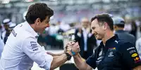 Toto Wolff und Christian Horner sind nicht immer einer Meinung