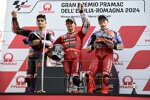 Jorge Martin (Pramac), Enea Bastianini (Ducati) und Marc Marquez (Gresini) 