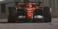 Charles Leclerc im Ferrari SF-24 beim Formel-1-Rennen in Singapur 2024