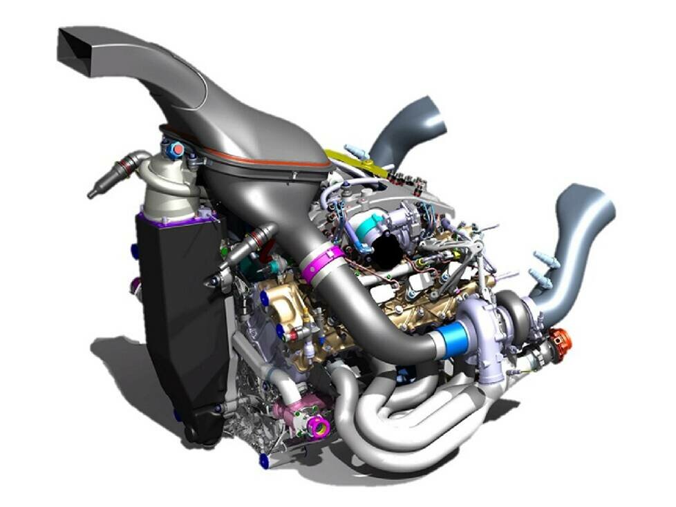 BMW P66/3 LMDh Motor, BMW M Hybrid V8