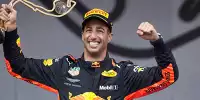 Daniel Ricciardo jubelt über seinen Sieg beim Großen Preis von Monaco