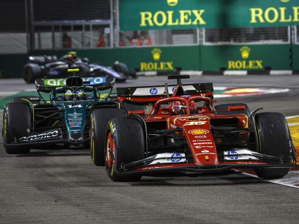 Charles Leclerc, Fernando Alonso