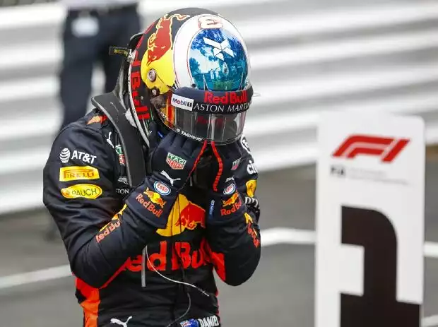 Daniel Ricciardo nach seinem letzten Red-Bull-Sieg 2018 in Monaco Titel-Bild zur News: Daniel Ricciardo nach seinem letzten Red-Bull-Sieg 2018 in Monaco