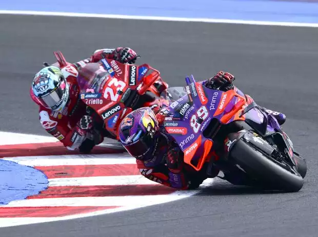 Jorge Martin, Enea Bastianini Titel-Bild zur News: Jorge Martin, Enea Bastianini