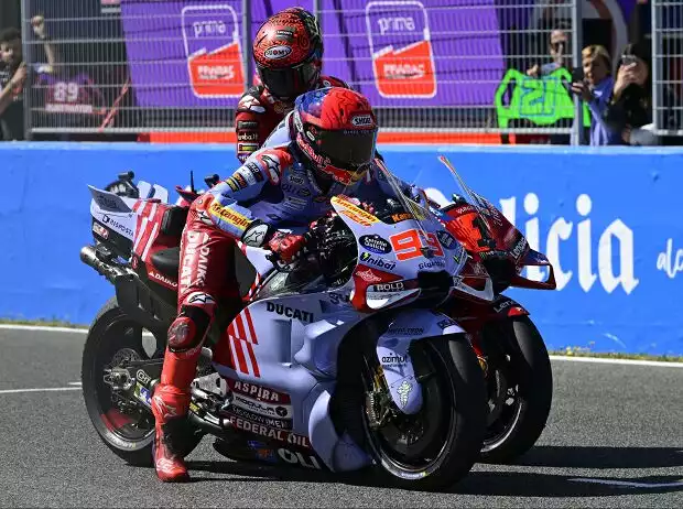 Marc Marquez, Francesco Bagnaia Titel-Bild zur News: Marc Marquez, Francesco Bagnaia