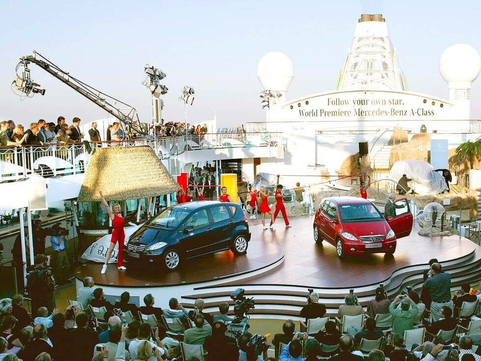 Weltpermiere der Mercedes A-Klasse (2004?2012)