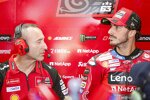 Francesco Bagnaia (Ducati) mit Cristian Gabarrini