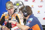 Joan Mir (Honda) mit Santi Hernandez