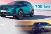 Bild zum Inhalt: Peugeot E-3008 und E-5008 : Long-Range-Versionen stehen in Paris