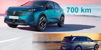 Collage Peugeot E-3008 und E-5008