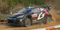 Bild zum Inhalt: WRC Rallye Chile 2024: Elfyn Evans verliert Führung an Kalle Rovanperä