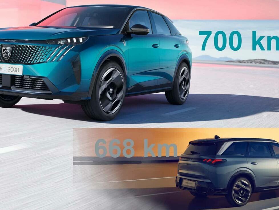 Collage Peugeot E-3008 und E-5008