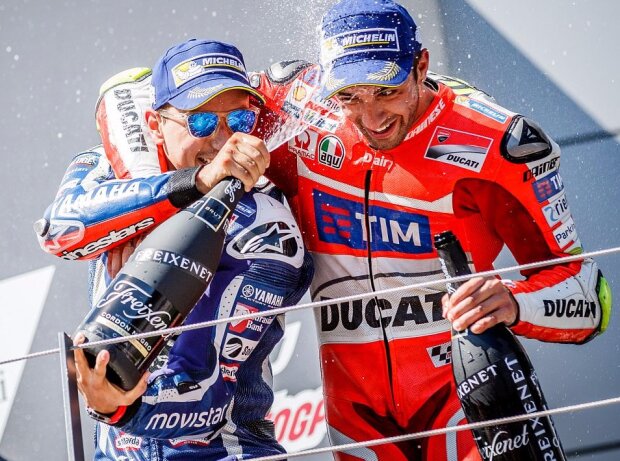 Jorge Lorenzo, Andrea Iannone Jorge Lorenzo, Andrea Iannone