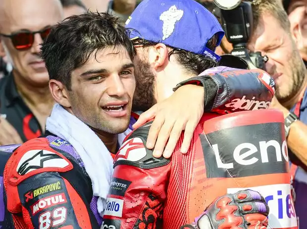 Jorge Martin, Francesco Bagnaia Titel-Bild zur News: Jorge Martin, Francesco Bagnaia