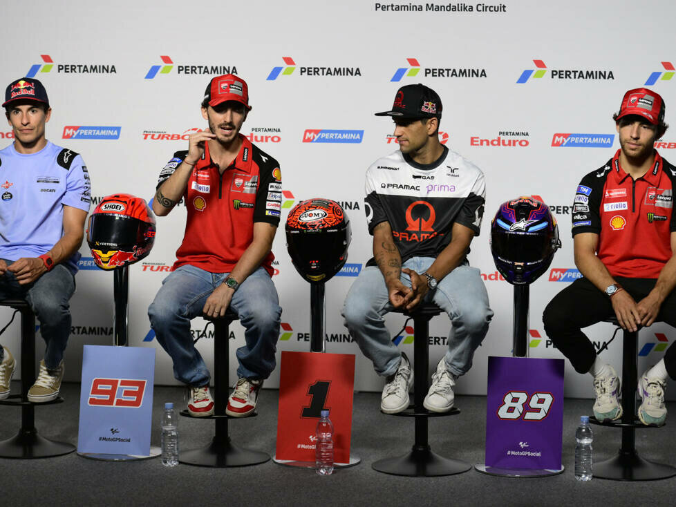 Marc Marquez, Francesco Bagnaia, Jorge Martin, Enea Bastianini