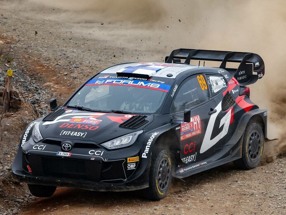 Kalle Rovanperä bei der Rallye Chile 2024