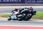 Maverick Vinales (Aprilia) und Johann Zarco () 