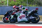 Maverick Vinales (Aprilia) und Johann Zarco () 