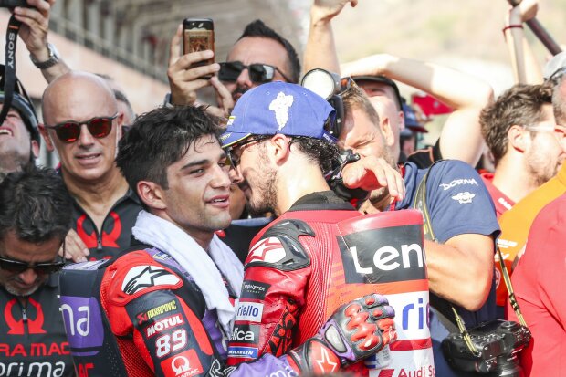 Jorge Martin Francesco Bagnaia Ducati Ducati Superbike ~Jorge Martin (Pramac) und Francesco Bagnaia (Ducati) ~ Jorge Martin Francesco Bagnaia Ducati Ducati Superbike ~Jorge Martin (Pramac) und Francesco Bagnaia (Ducati) ~