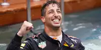 Daniel Ricciardo (Red Bull) nach dem Sieg beim Formel-1-Rennen in Monaco 2018