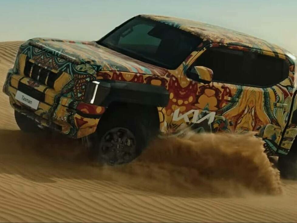 Kia Tasman Teaser VAE